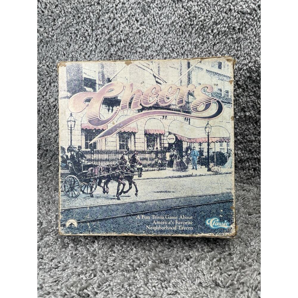 Vintage Cheers TV Show Trivia Board Game 1992 Classic Games Complete Preowned